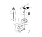 Whirlpool 7WDT950SAYM2 pump and motor parts diagram