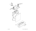 Ikea IUD7500BS1 door and panel parts diagram