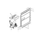 Ikea IUD7500BS1 inner door parts diagram