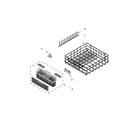 Ikea IUD7500BS1 lower rack parts diagram
