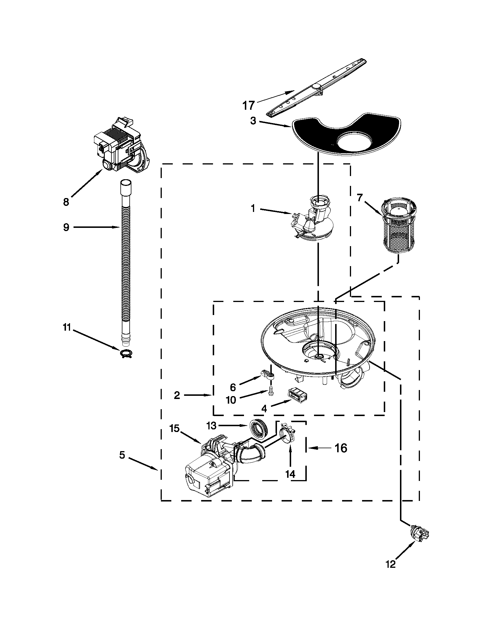 Pump and motor parts
