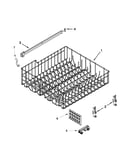 Upper rack and track parts