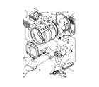 Maytag MDE18MNAZW0 bulkhead parts diagram