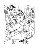 Upper and lower bulkhead parts