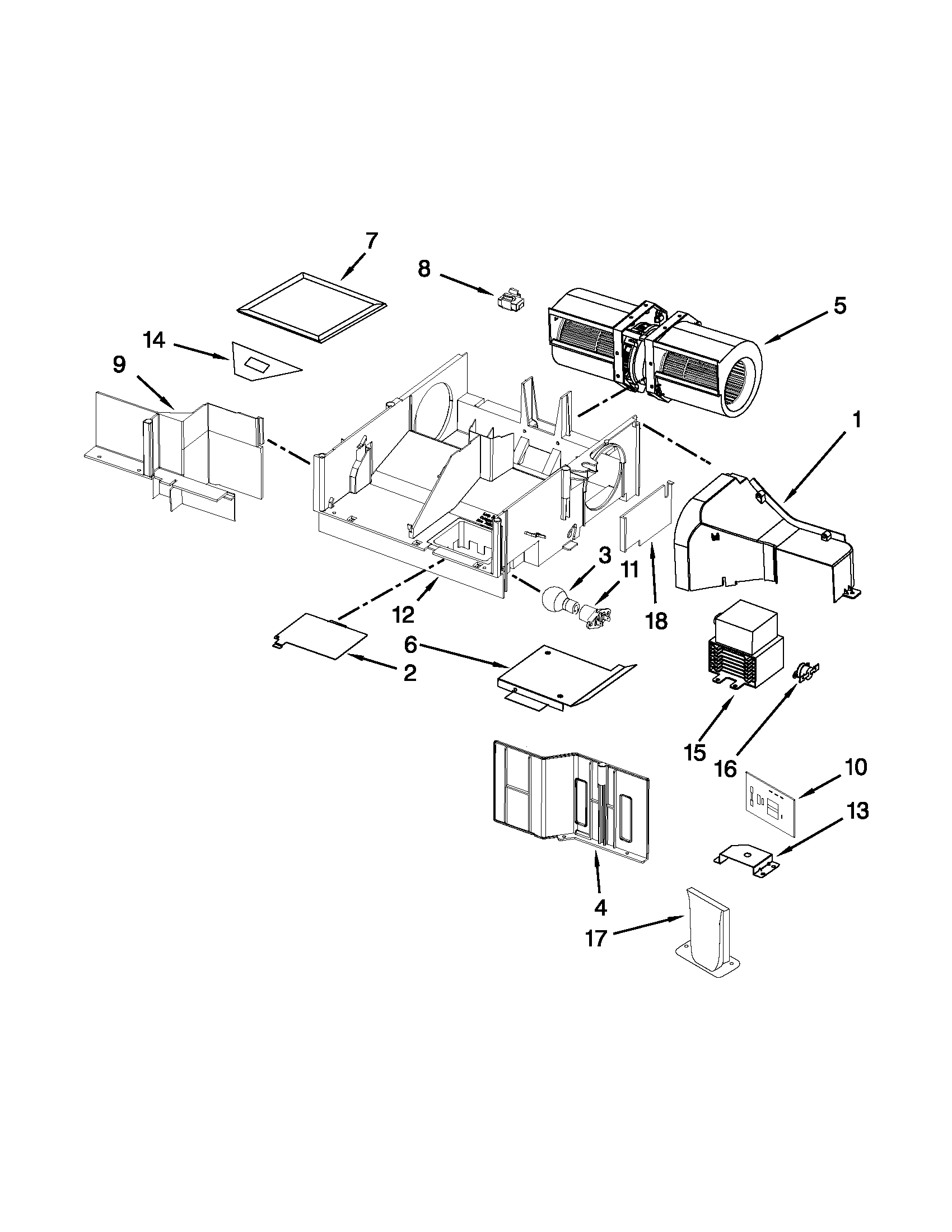 Air flow parts