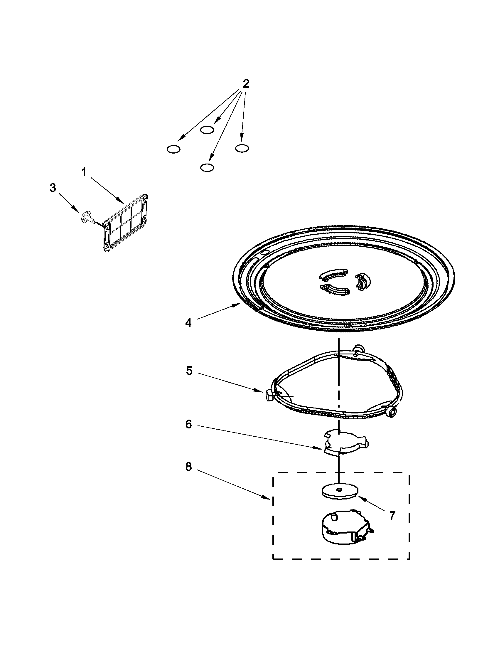 Turntable parts