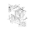 Maytag YMED3000BG0 cabinet parts diagram