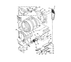 Maytag YMED3000BW0 bulkhead parts diagram