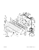 Washer/dryer control panel parts