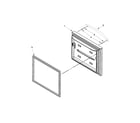 KitchenAid KBFS22EWMS4 freezer door parts diagram