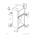 Whirlpool W8RXNGMWQ03 cabinet parts diagram