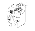 Whirlpool W8RXNGMWB03 icemaker parts diagram