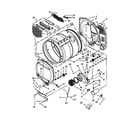 Whirlpool 7MWGD5600BW0 bulkhead parts diagram