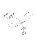 Control panel and latch parts