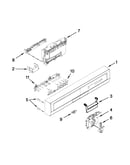 Control panel and latch parts