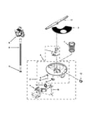 Pump, washarm and motor parts