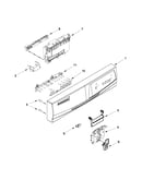 Control panel and latch parts