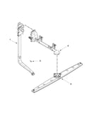 Upper wash and rinse parts