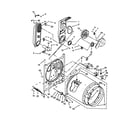 Whirlpool WGD4900XW3 bulkhead parts diagram