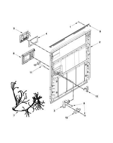 Inner door parts