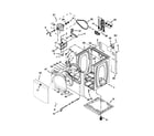 Maytag MEDB750YW2 cabinet parts diagram