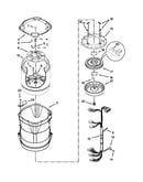 Motor, basket and tub parts