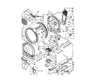Maytag MEDB950YW2 bulkhead parts diagram