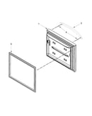 Freezer door parts