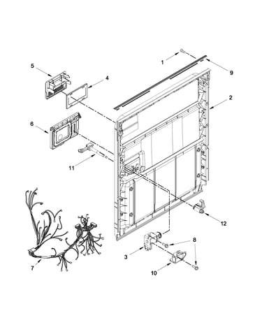 Inner door parts