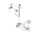 Maytag MDC4809PAW1 fill, drain and overfill parts diagram