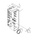 Amana ASD2575BRS01 refrigerator liner parts diagram