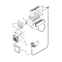 Amana ASD2575BRS01 icemaker parts diagram