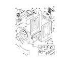Maytag YMEDE201YW1 cabinet parts diagram
