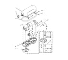 KitchenAid 5KSM7581AMS0 case, gearing and planetary unit diagram