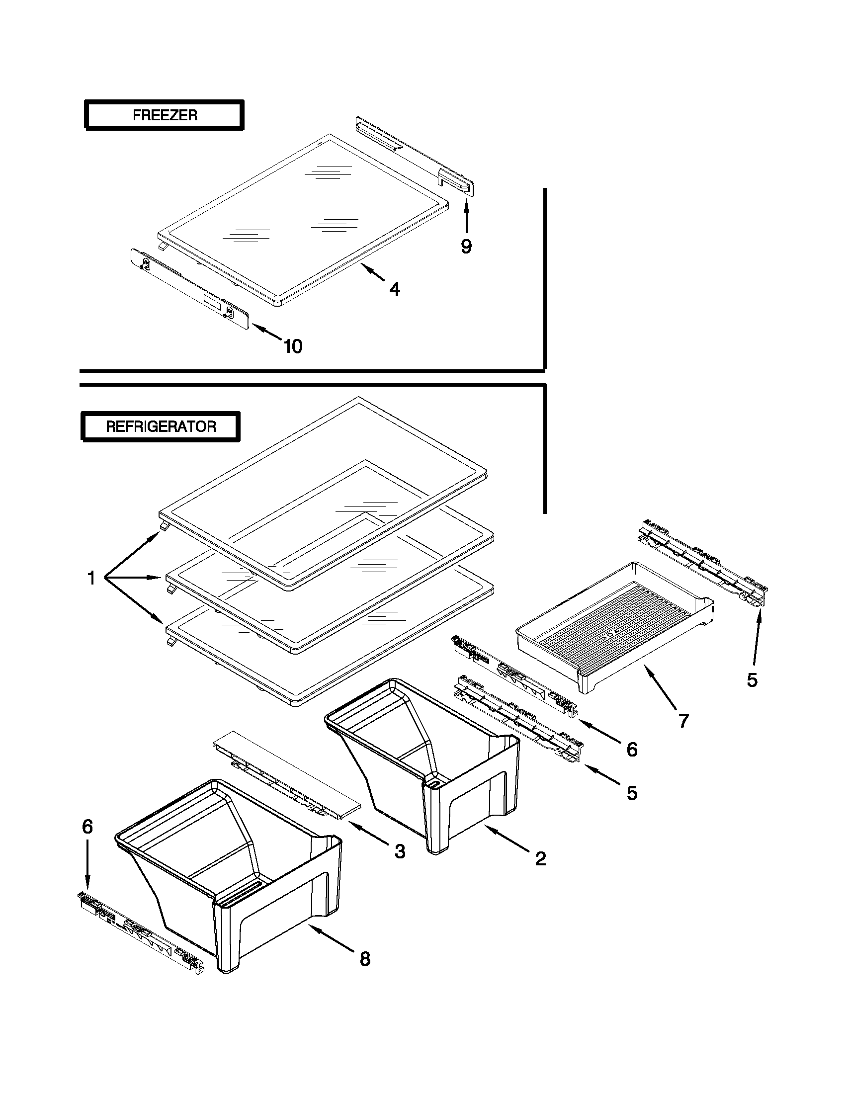SHELF PARTS