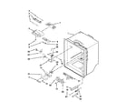 KitchenAid 5KRFX9000M00 refrigerator liner parts diagram