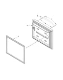 Freezer door parts