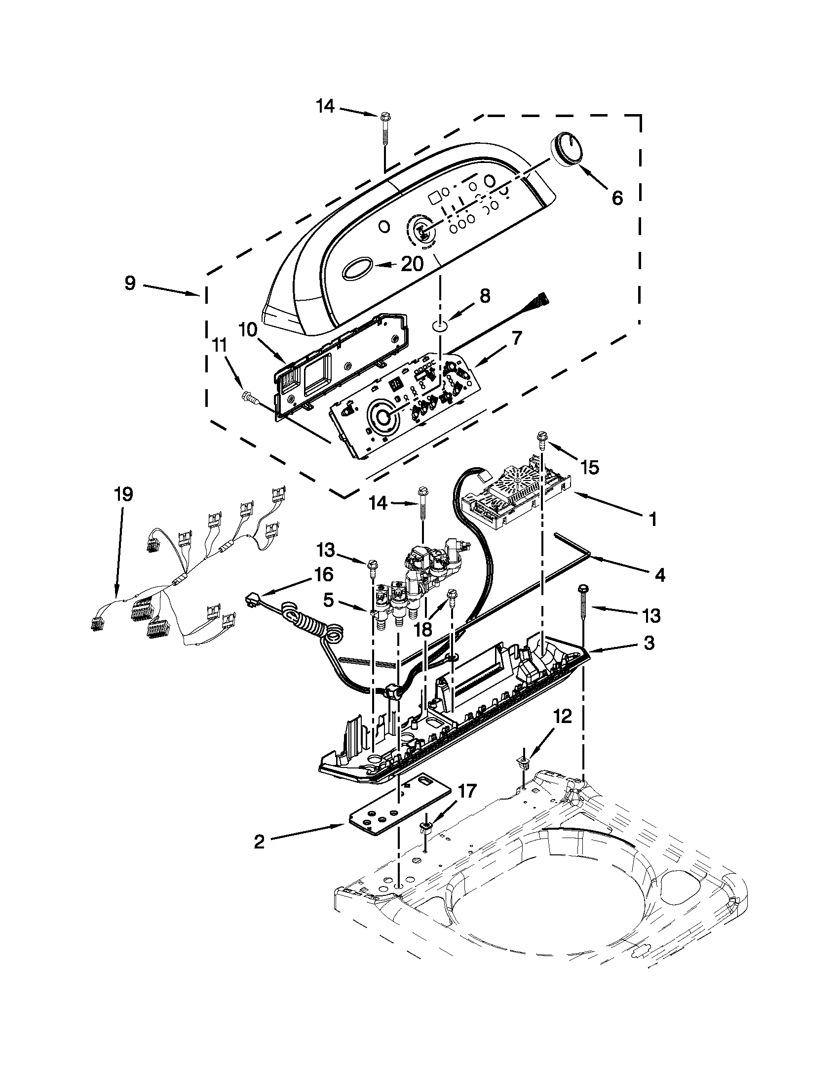 CONTROL PANEL PARTS