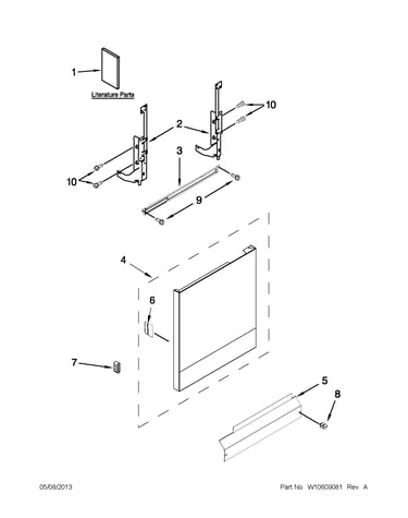 Door and panel parts