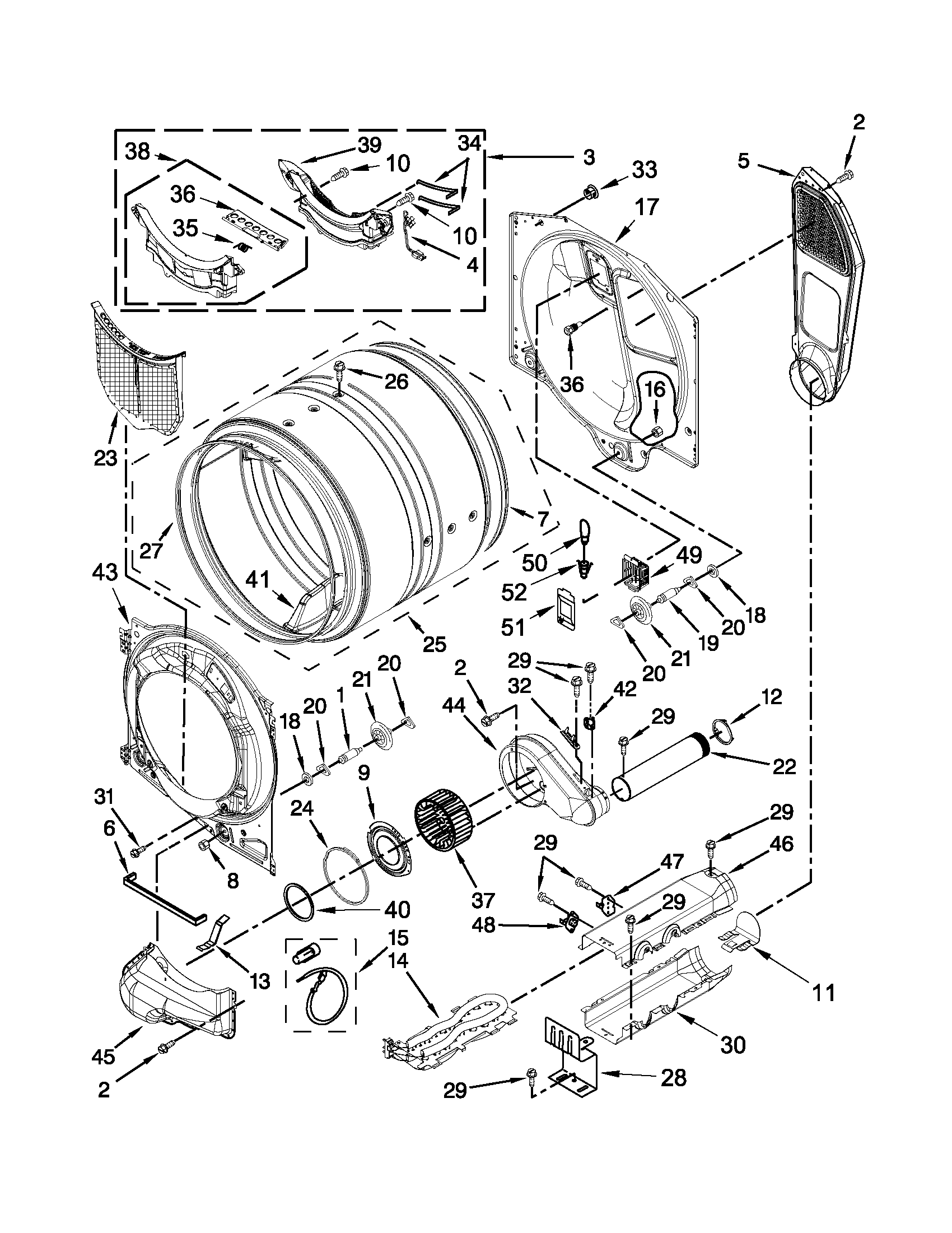 Bulkhead parts