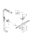 Upper wash and rinse parts