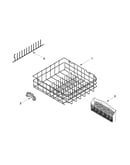 Lower rack parts