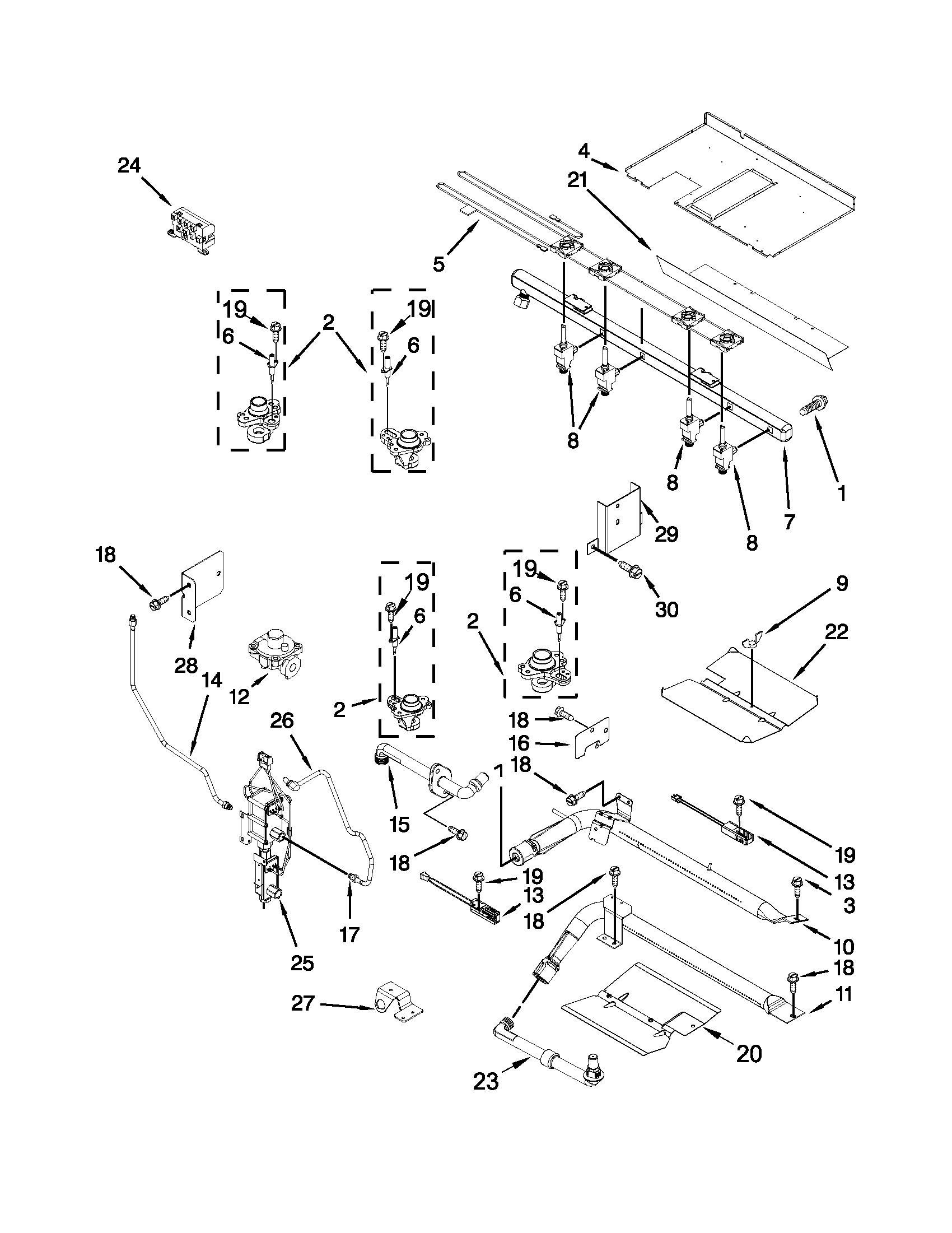 Manifold parts