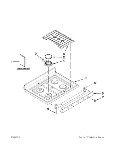 Cooktop parts