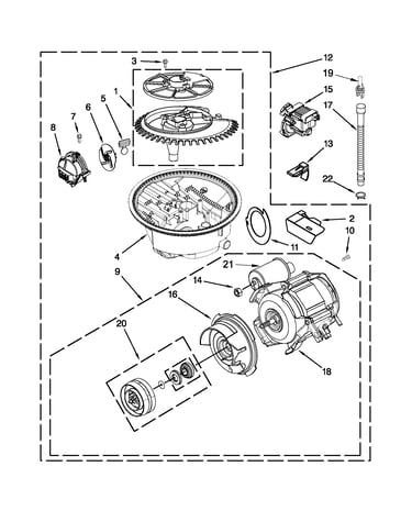 Pump and motor parts