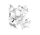 Maytag MGDC300XW3 cabinet parts diagram