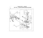 Maytag MGDC300XW3 burner assembly parts diagram