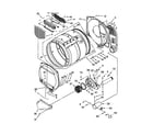 Whirlpool XCGM2763BQ0 bulkhead parts diagram