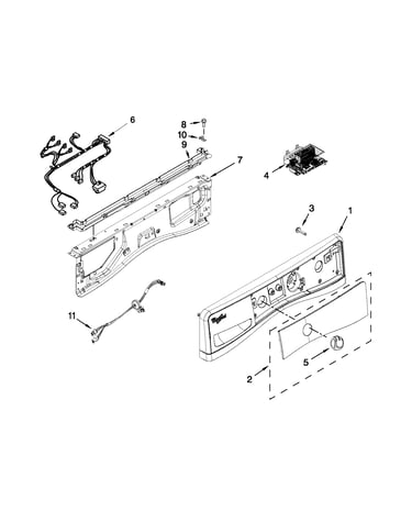 Control panel parts