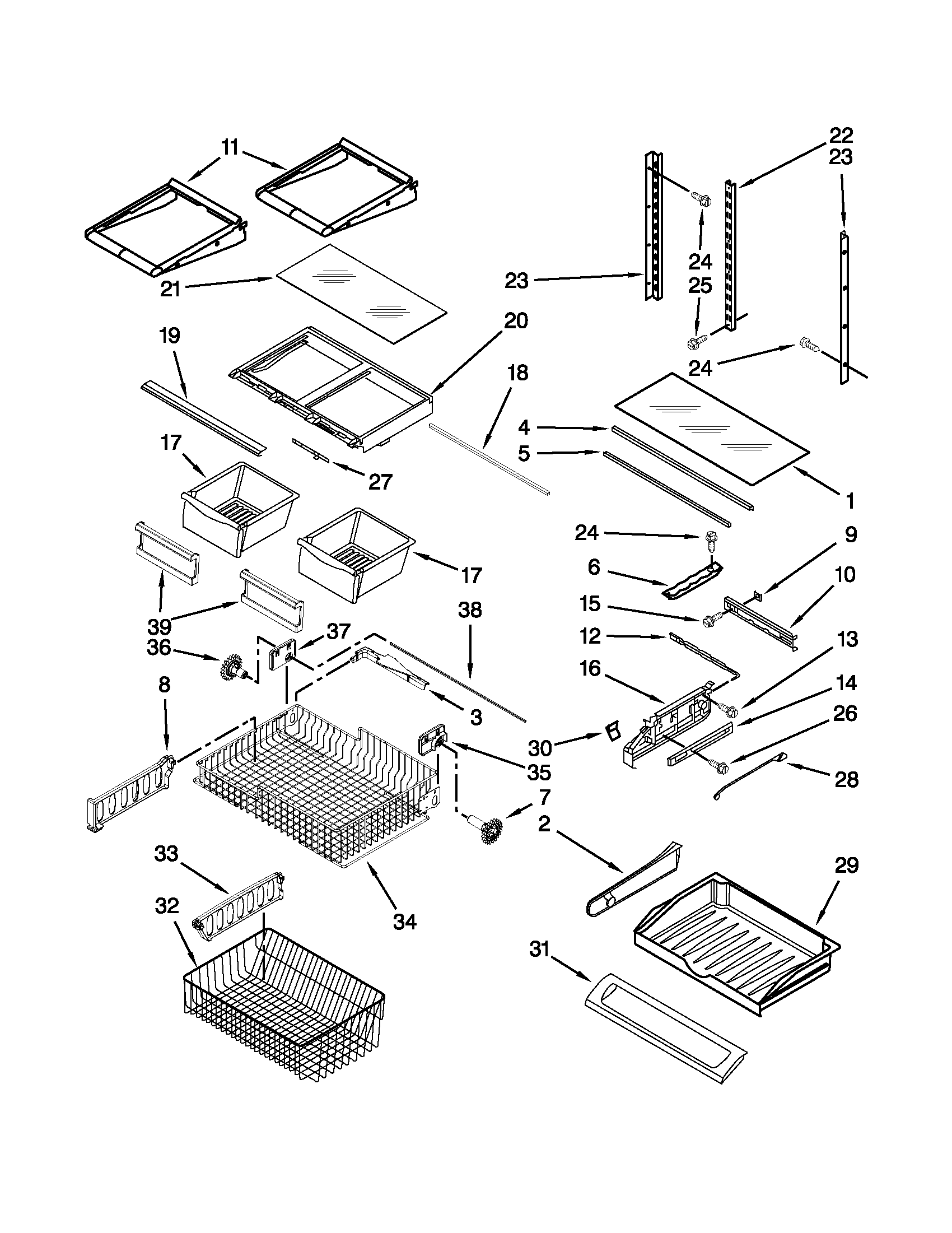 SHELF PARTS